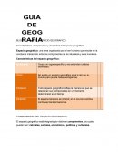 Espacio geográfico: una área organizada por el ser humano que resulta de la constante interacción entre los componentes de la naturaleza y eres humanos.