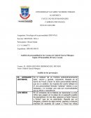 Análisis de personalidad de los Cuentos de Gabriel García Márquez