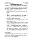 Problemas modernos del siglo XXI.