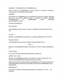 Para el cálculo de probabilidades hay que tomar en cuenta los Axiomas y Teoremas que a continuación se enumeran.