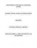 Análisis del libro historia de los sin historia