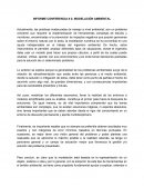 INFORME CONFERENCIA # 2: MODELACIÓN AMBIENTAL