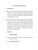 Las medicinas tradicionales