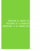 Informe sobre rendicion de cuentas.