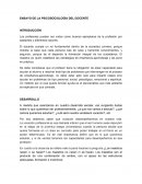 ENSAYO DE LA PSICOSOCIOLOGÍA DEL DOCENTE