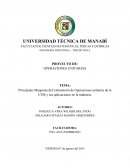 Principales Maquinas del Laboratorio de Operaciones unitarias de la UTM y sus aplicaciones en la industria