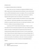 EL COMERCIO INTERNACIONAL DE SERVICIOS