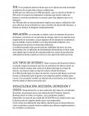 PIB: Es el producto Interior Bruto que es el cálculo de toda actividad económica de un país bajo ciertas condiciones