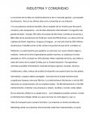 Industria y comunidad