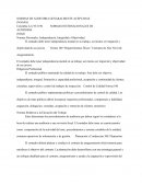Auditoria. Normas Personales: Independencia, Integridad y Objetividad.