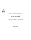 LECTURA Y REDACCION. FUNDAMENTACIÓN DE UN BUEN ESCRITO