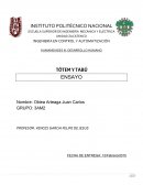 INGENIERÍA EN CONTROL Y AUTOMATIZACIÓN HUMANIDADES III. DESARROLLO HUMANO