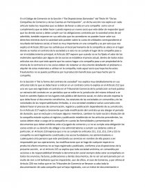 Analisis de codigo de comercio. Página 1