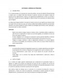 Actividad Gerencia de procesos. Calidad total