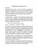 COMPRENSIÓN DEL CAMBIO EDUCATIVO