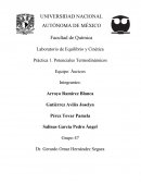 Práctica 1. Potenciales Termodinámicos