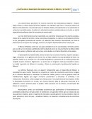 Las características peculiares de nuestra economía han propiciado que algunos choques