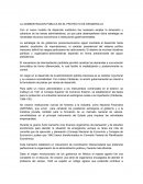 LA ADMINISTRACION PÚBLICA EN EL PROYECTO DE DESARROLLO