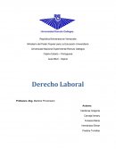 Etica legal. Derecho Laboral