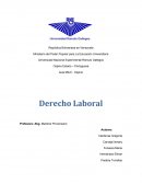 Etica legal. Derecho Laboral