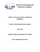 Ensayo calidad sin lágrimas