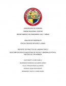 DESCOMPOSICIÓN DE MUESTRAS DE ROCAS Y MINERALES POR EL MÉTODO DE VÍA HÚMEDA