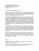 Redacción II ORGANIZACIÓN MUNDIAL DE LA SALUD