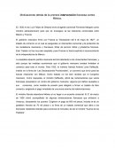 En 1830 el rey Luis Felipe de Orleans envió al agente comercial Fernando Mangino como ministro plenipotenciario para que se encargara se las relaciones comerciales entre México y Francia.