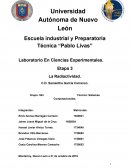 Experimentales. Etapa 3 La Radiactividad.