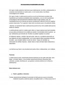 DELINCUENCIA EN MENORES DE EDAD. Factor genético o herencia