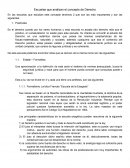 Escuelas que analizan el concepto de Derecho
