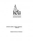 IMPUESTO SOBRE LA RENTA. PERSONAS MORALES.