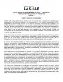IDENTIFICACION DE PROYECTOS. CASO 1: DUREX DE COLOMBIA S.A.