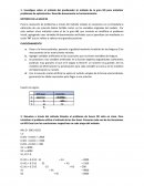 Investigue sobre el método del ponderador (o método de la gran M) para inicializar problemas de optimización