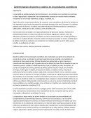 Determinación de plomo y cadmio en los productos cosméticos PP