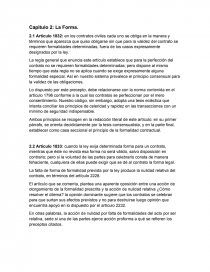 LA FORMA EN LOS CONTRATOS. Página 1