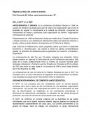 ORGANIZACIÓN MUNDIAL DE COMERCIO (ANTECEDENTES)