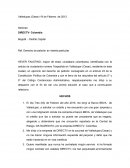 Derecho de peticion Contra direcTV