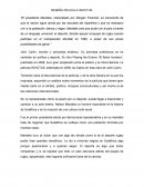 RESEÑA PELICULA INVICTUS