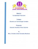 Glosario de Terminología Contable