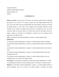 La colonización cultural estadounidense y europea, y la cultura popular caleña. Página 1