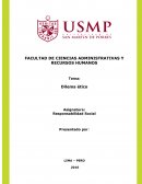 Responsabilidad Social. Dilema ético