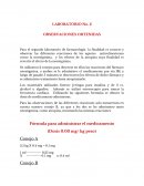 LABORATORIO No. 2 OBSERVACIONES OBTENIDAS