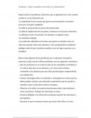 ¿Que cambios necesita la educación?