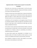 Fragmentos del Libro I “Del bien humano en general”, de la obra Ética nicomaquea