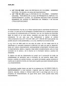 ANALISIS DE: LEY 1014 DE 2006 (enero 26) REPUBLICA DE COLOMBIA -	LEY 1780 DE 2016 (mayo 2) REPUBLICA DE COLOMBIA.