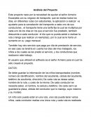 Análisis de un proyecto informático