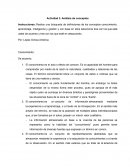 Actividad 3. Análisis de conceptos