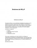 Síndrome de HELLP