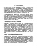 Los cuatros acuerdos es un libro que se centra en la sabiduría de una nación o raza llamado toltecas, describiendo su conocimiento el cual fue protegido, conservado por mucho tiempo
